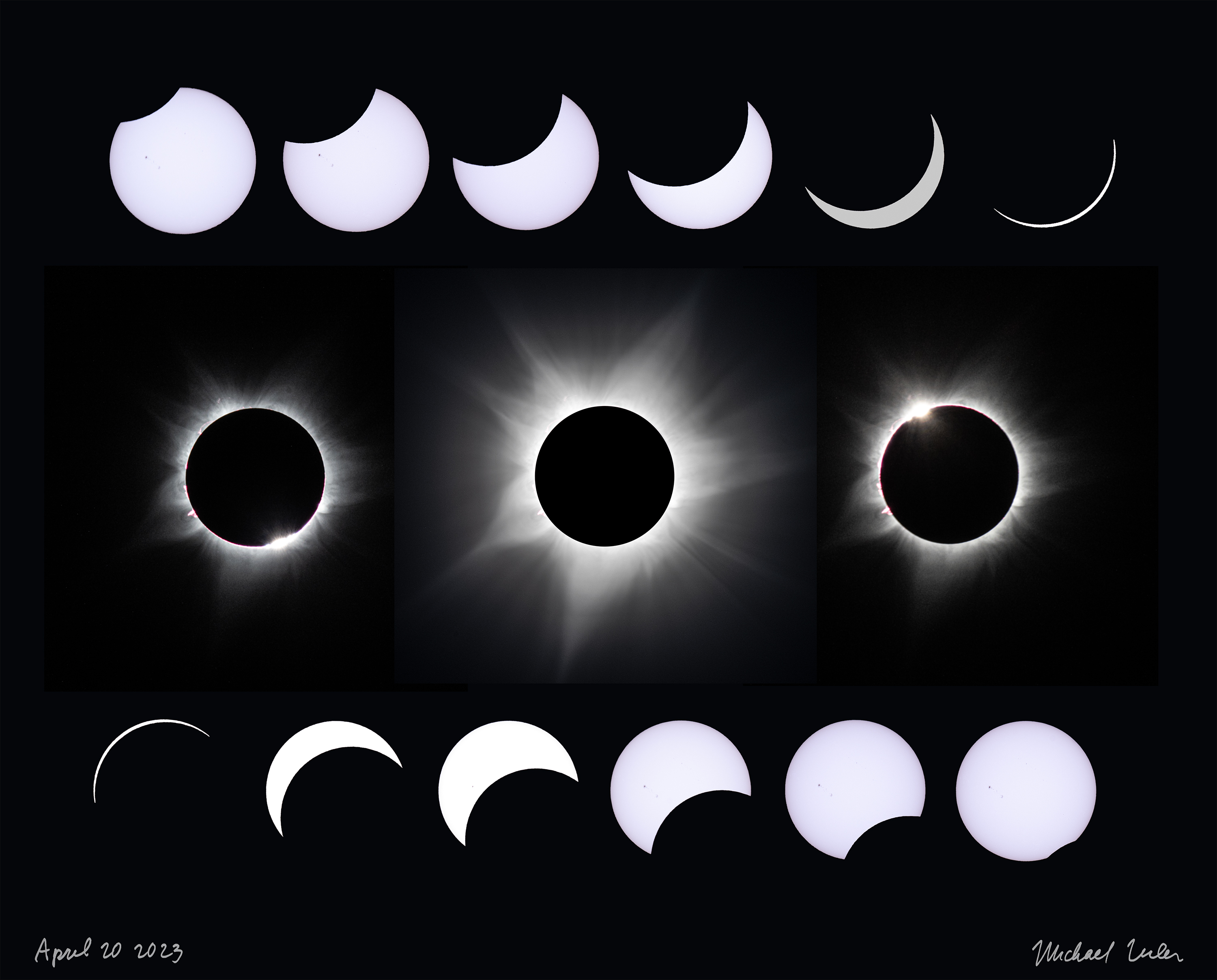 Eclipse total de abril de 2023 en Australia